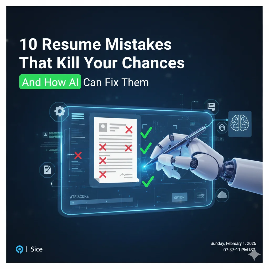 10 Resume Mistakes That Kill Your Chances (And How AI Can Fix Them)
